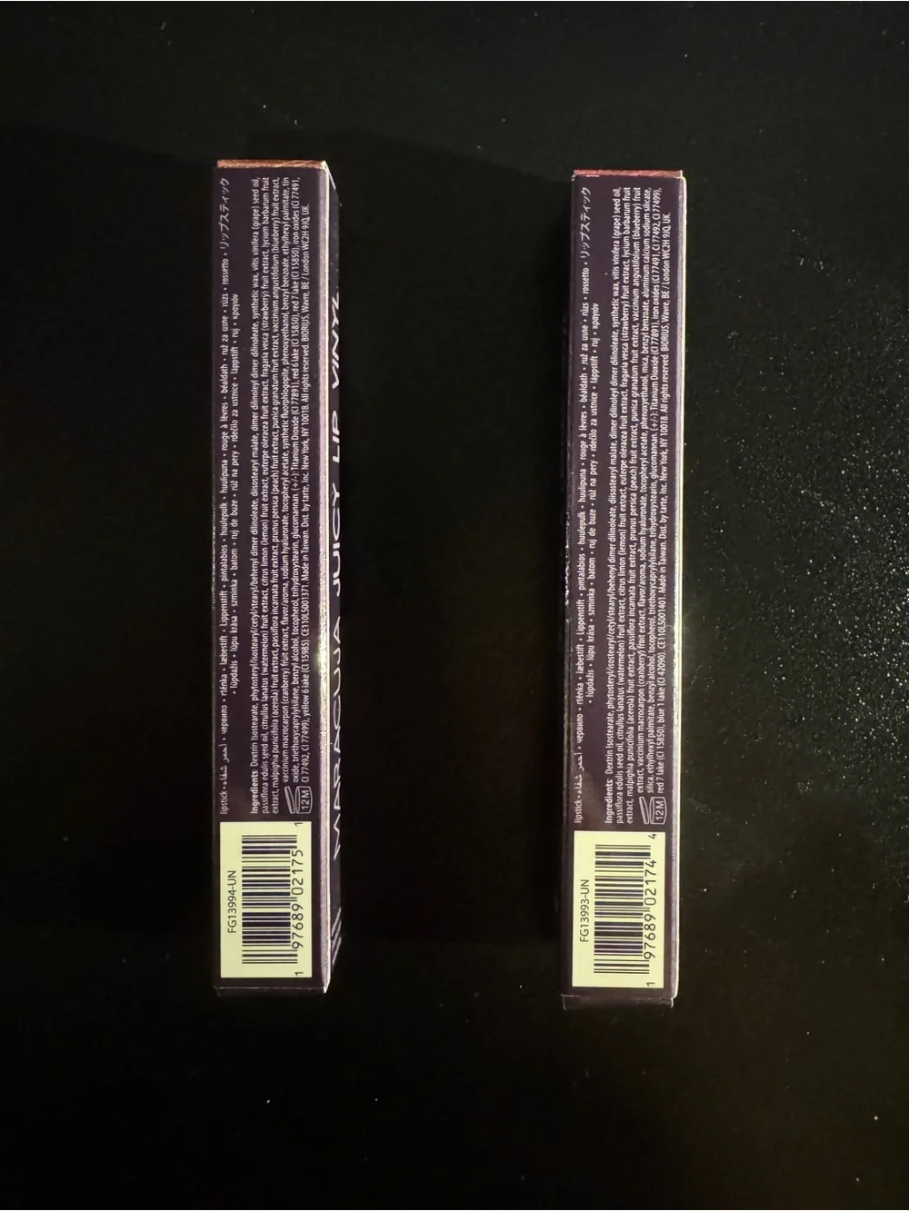 tarte maracuja juicy lip vinyl (set of 2)